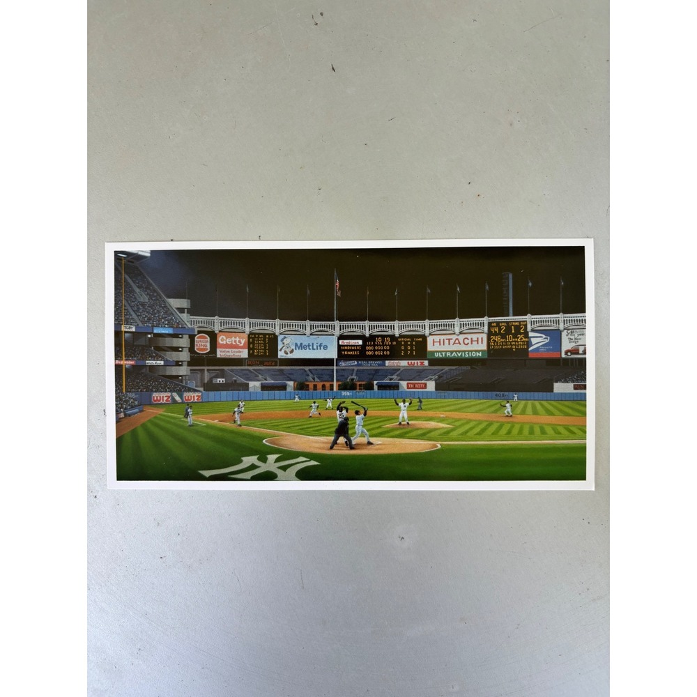 Thomas Kolendra Ninety-Six Pinstripe No-No Yankees Gallery Card Dwight Gooden